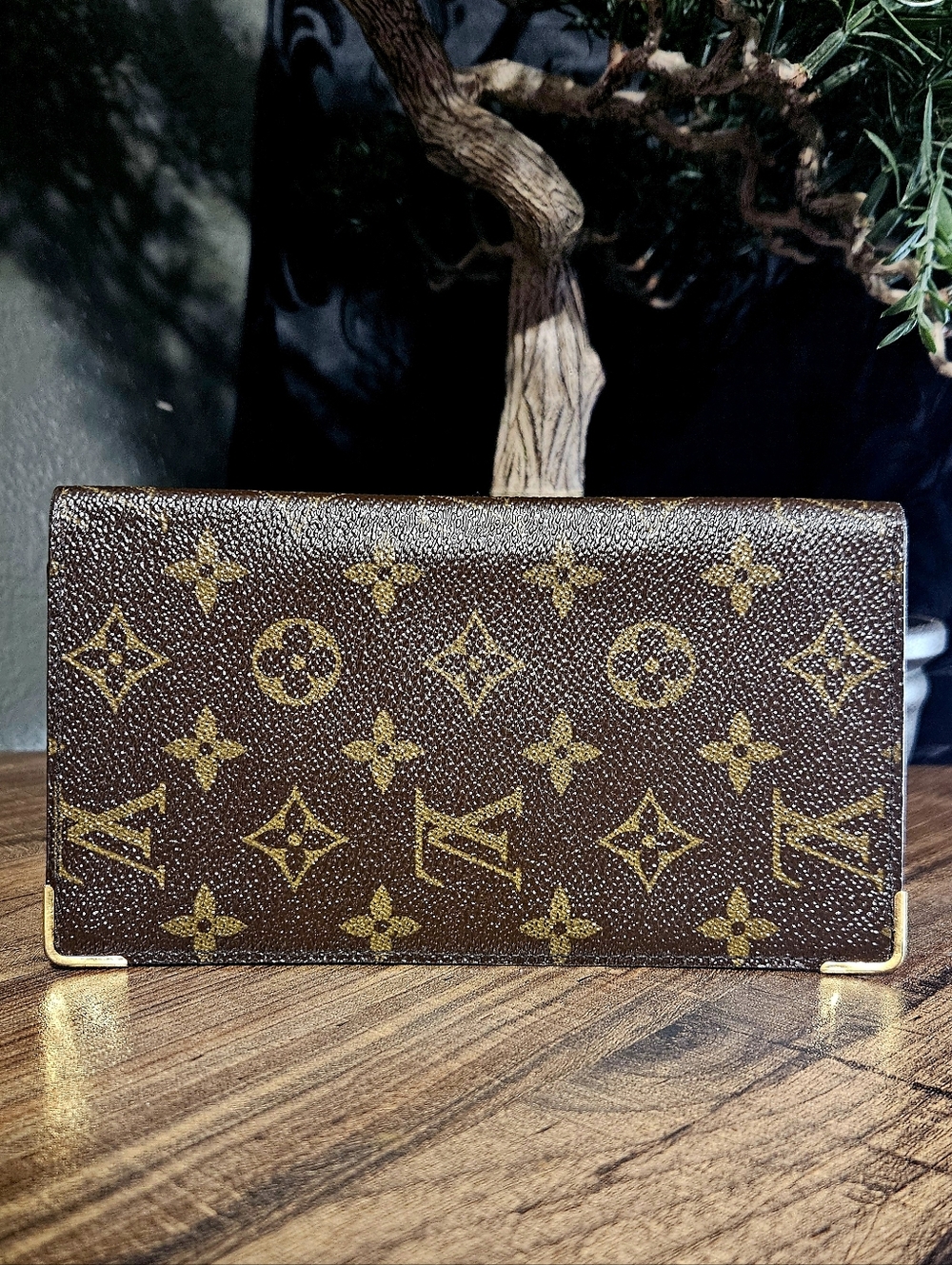 Authentic Louis Vuitton Rare Vintage Bifold Wallet Monogram Canvas